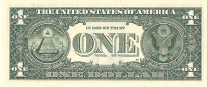 USA - 1 Dollar Banknote, 2017, UNC - Series A-G - UNC *REPLACEMENT*