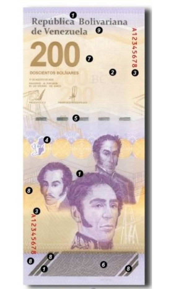 Venezuela 200 Bolivar Digital (Digitales) Banknote, 2024, P-120, UNC