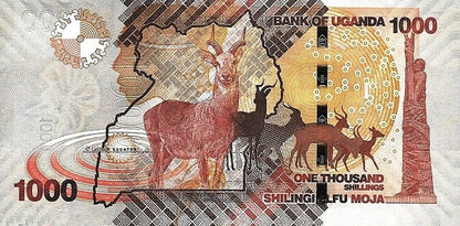 Uganda 1,000 Schillings, 2022, P49g, UNC