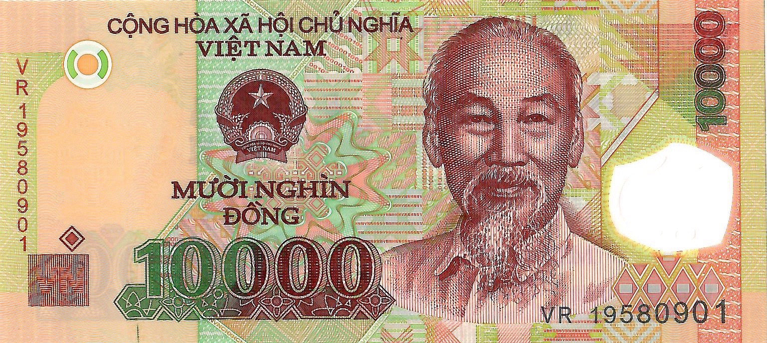 Vietnam 10,000 Dong Banknote, 2019, P-119L, UNC, Polymer