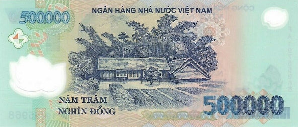 Vietnam 500,000 Dong Banknote, 2020, P-124p, UNC, Polymer